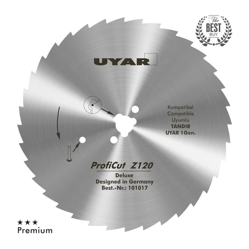 Uyar 120mm Serrated Blade - Proficut, 2nd Gen