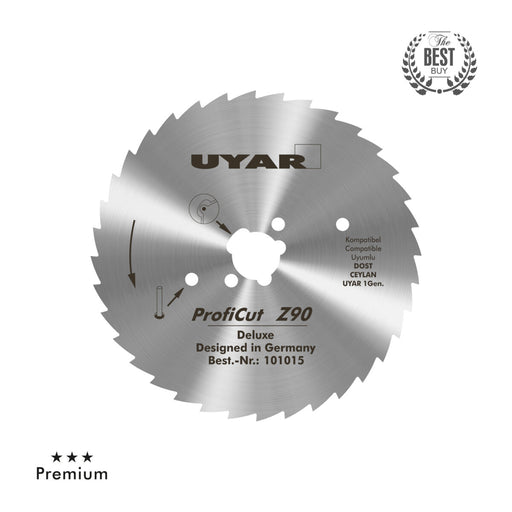 Uyar 90mm Serrated Blade - Proficut, 2nd Gen