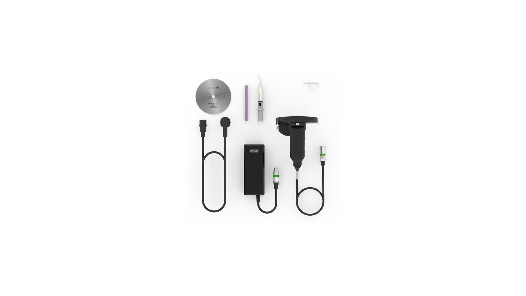UYAR T3120 Competition gyro slicer kit with blade, sharpener and power supply