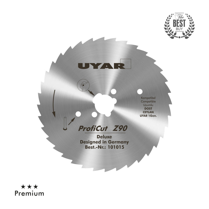 Uyar 90mm Serrated Blade - Proficut, 2nd Gen