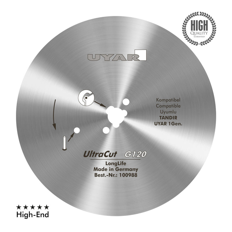 Uyar 120mm Smooth Blade - Ultracut, 2nd Gen